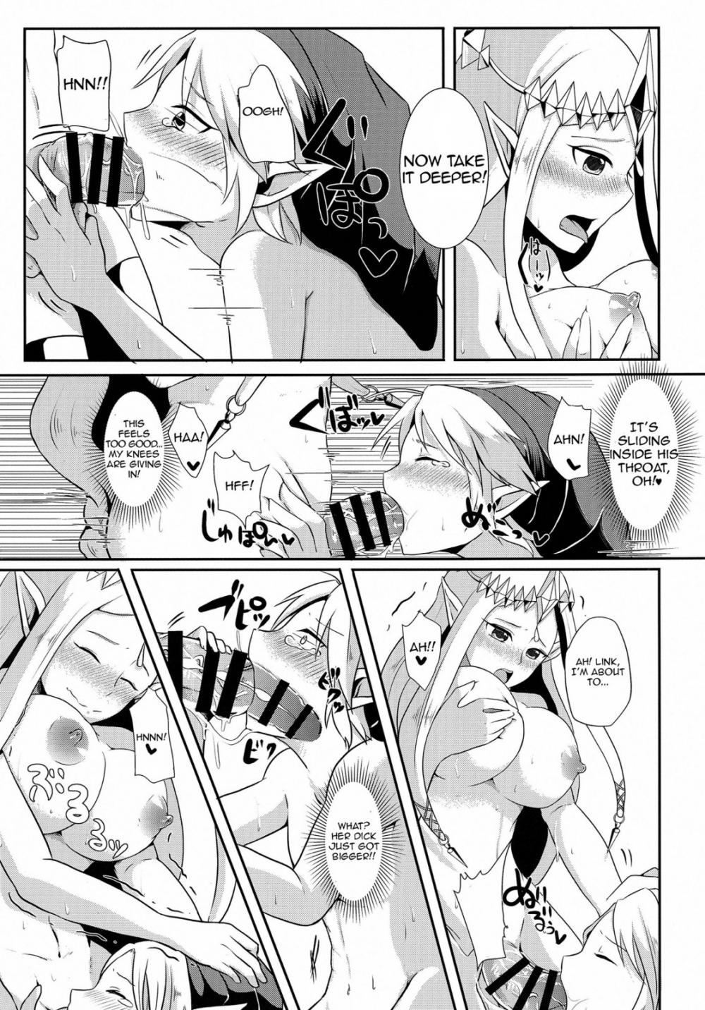 Hentai Manga Comic-Time Travel - Futanari Princess Zelda is Out of Control!-v22m-Read-21